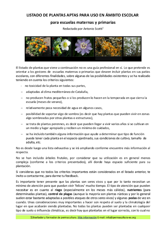 portada listado de plantas escolas 70pc