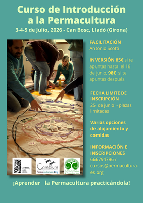 intro permacultura en Can Bosc